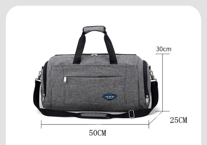 Men Travel Handbag Large Capacity Luggage Duffle Bag