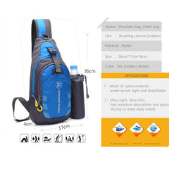 Outdoor Travel Hiking Shoulder Bag Waterproof Chest Backpack
