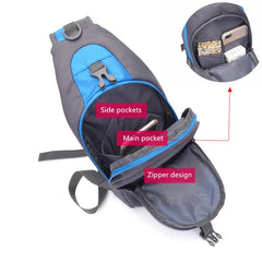 Outdoor Travel Hiking Shoulder Bag Waterproof Chest Backpack