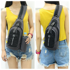 Outdoor Travel Hiking Shoulder Bag Waterproof Chest Backpack