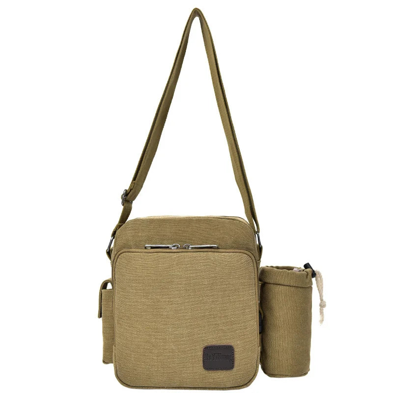Men Travel Outdoor Shoulder Crossbody Leisure Package Casual Schoolbag Messenger
