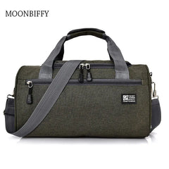 Men Travel Sport Bags Light Luggage Business Cylinder Handbag Women