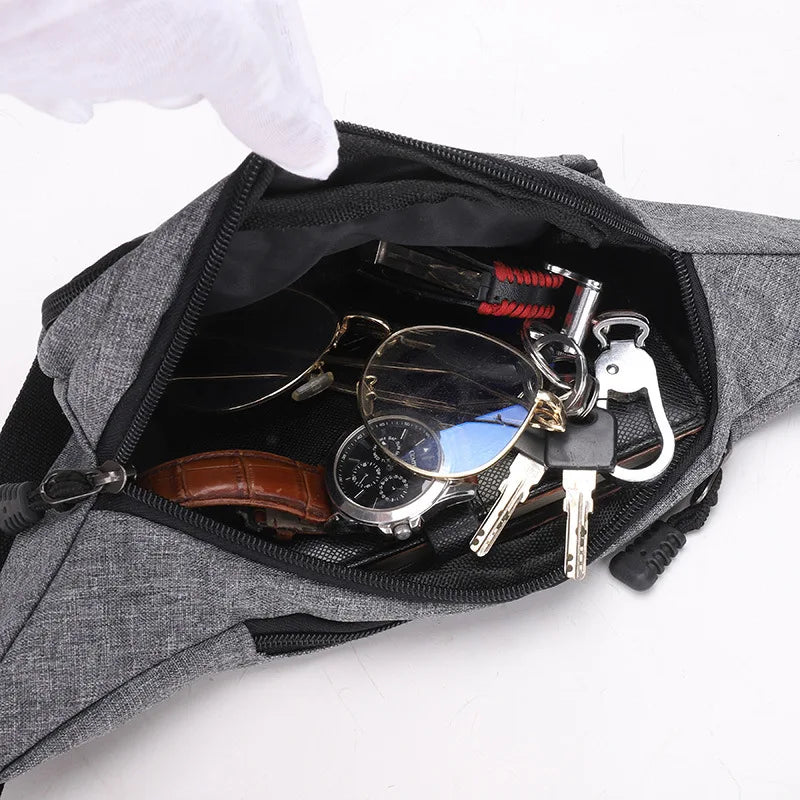 Men Women Waist Bag Large Phone Hip Bag Heuptas Travel Fanny Pack