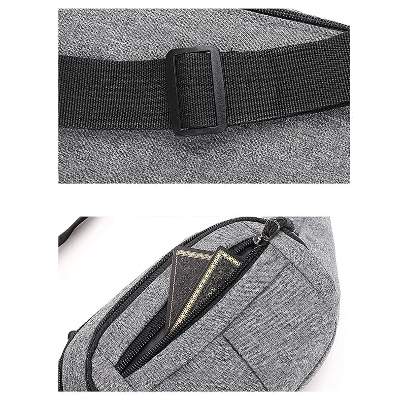 Men Women Waist Bag Large Phone Hip Bag Heuptas Travel Fanny Pack