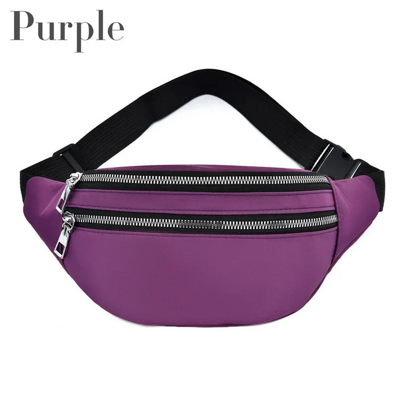 Unisex Banana Bag Fanny Pack Money Pouch Travel Shoulder Bags