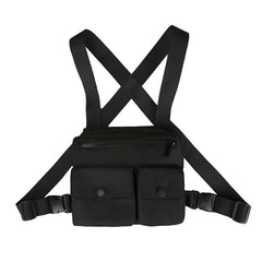 Men Waist Bag Hip-hop Chest Rig Bag For Men Tactical Vest Pack