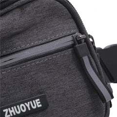Men Waist Bag Pack Casual Functional Belt Bag Large Belt Pouch Phone Money