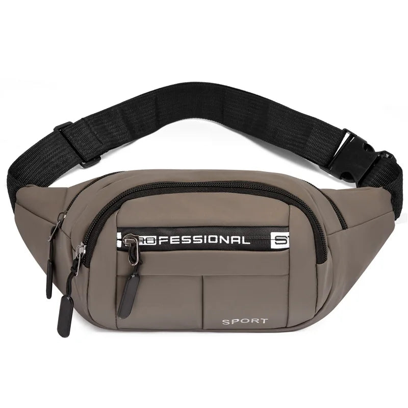 Waist Bag Pack Men's Wallet Purse Phone Belt Bag Pouch Canvas Travel Bag