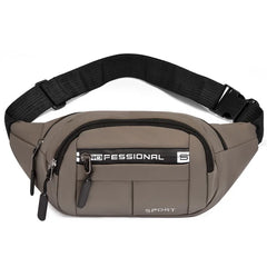Waist Bag Pack Men's Wallet Purse Phone Belt Bag Pouch Canvas Travel Bag