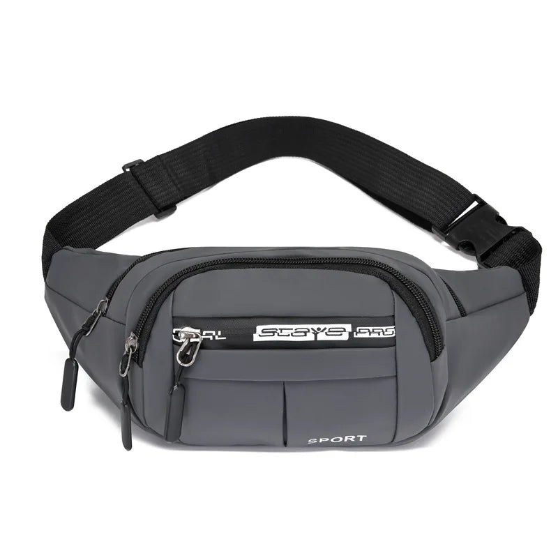 Waist Bag Pack Men's Wallet Purse Phone Belt Bag Pouch Canvas Travel Bag