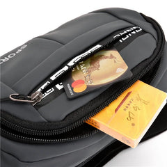 Waist Bag Pack Men's Wallet Purse Phone Belt Bag Pouch Canvas Travel Bag