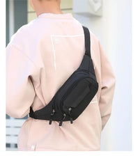 Men Waist Bag Pack Large Phone Belt Bag Pouch