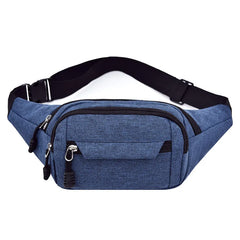 Canvas Waist Bag Large Phone Belt Bag Pouch