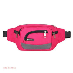 Men Waist Bag Pack Large Phone Belt Bags Pouch Women Nylon