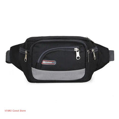 Men Waist Bag Pack Large Phone Belt Bags Pouch Women Nylon