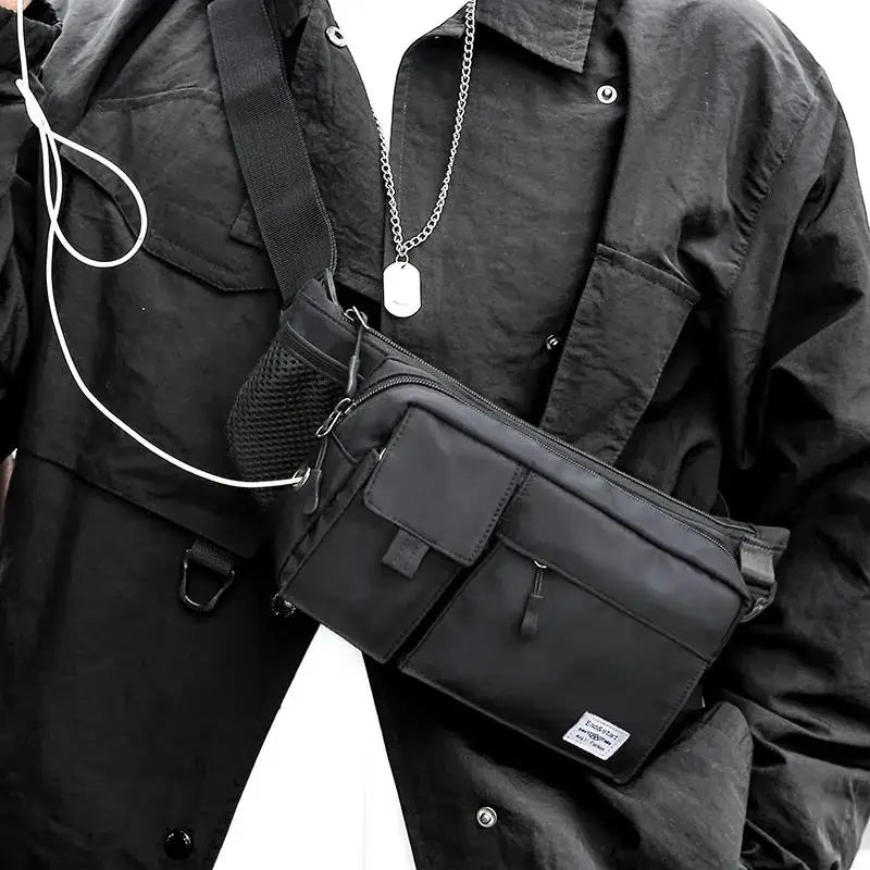 Men Waist Bag Pack Purse Casual Phone Belt Bag Pouch Women Oxford