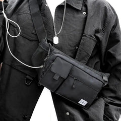 Men Waist Bag Pack Purse Casual Phone Belt Bag Pouch Women Oxford