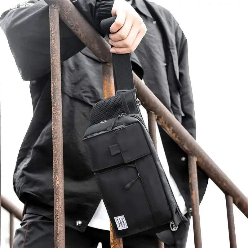 Men Waist Bag Pack Purse Casual Phone Belt Bag Pouch Women Oxford