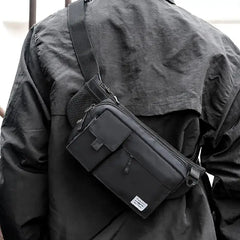 Men Waist Bag Pack Purse Casual Phone Belt Bag Pouch Women Oxford