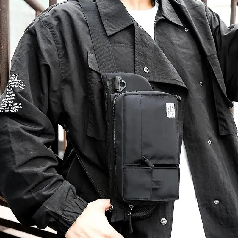 Men Waist Bag Pack Purse Casual Phone Belt Bag Pouch Women Oxford