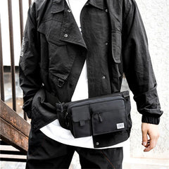 Men Waist Bag Pack Purse Casual Phone Belt Bag Pouch Women Oxford