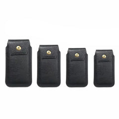 Men Waist Bag Phone Bags Pu Leather Fanny Classic Texture Creative Delicate