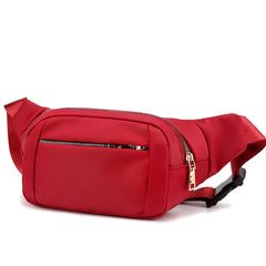 Nylon Waist Pack for Men Women Unisex Travel Phone Bag Pouch