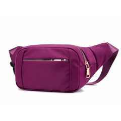 Nylon Waist Pack for Men Women Unisex Travel Phone Bag Pouch