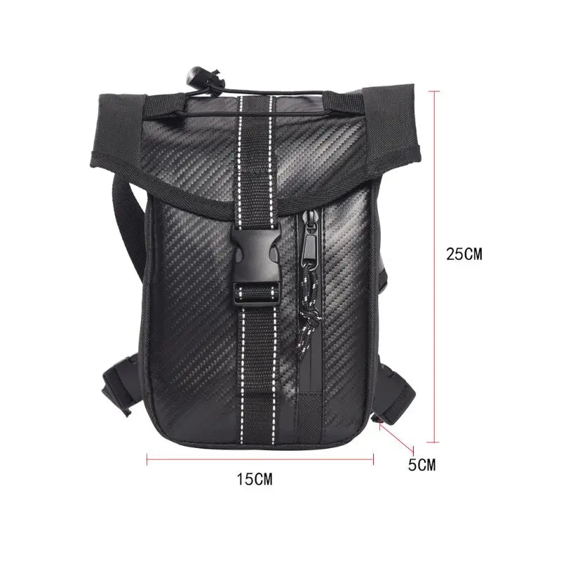 Waterproof Drop Waist Leg Bag Thigh Belt Hip Bum Motorcycle Tactical Travel Fann