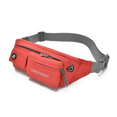 Men Waterproof Nylon Sling Chest Fanny Pack Waist Bag