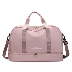 Men Women Crossbody Sport Bag Wet Dry Separation Duffel Bag Waterproof