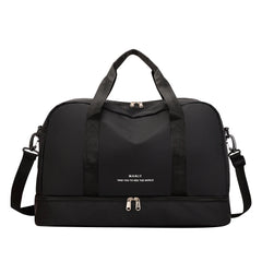 Men Women Crossbody Sport Bag Wet Dry Separation Duffel Bag Waterproof