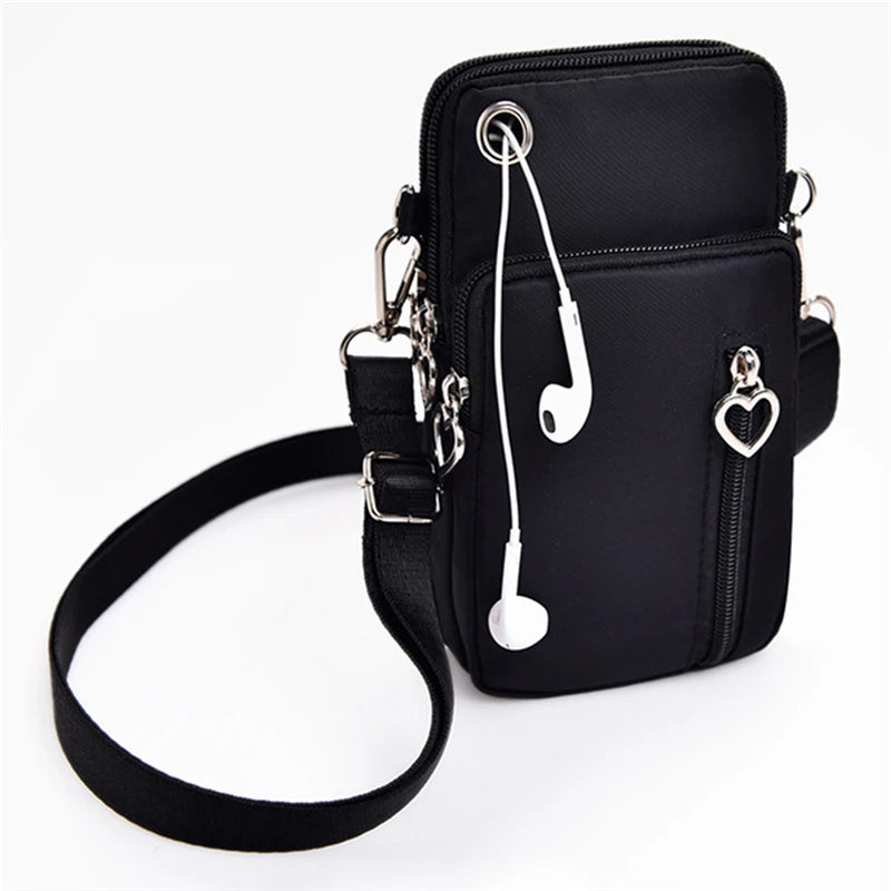 Men Woman Messenger Bag Mini Shoulder Bag Diagonal Multi-Function