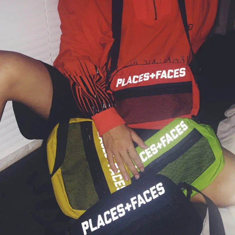 Men Women 1:1 Reflective PLACES+FACES Bag