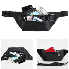 Waterproof Fanny Pack Waist Bag for Men Women Sport Running Hip Shoulder Handbag