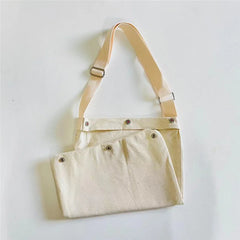 Men Women Heart Canvas Bag