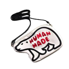 Polar Bear Pattern Messenger Bag