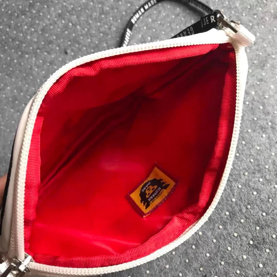 Polar Bear Pattern Messenger Bag