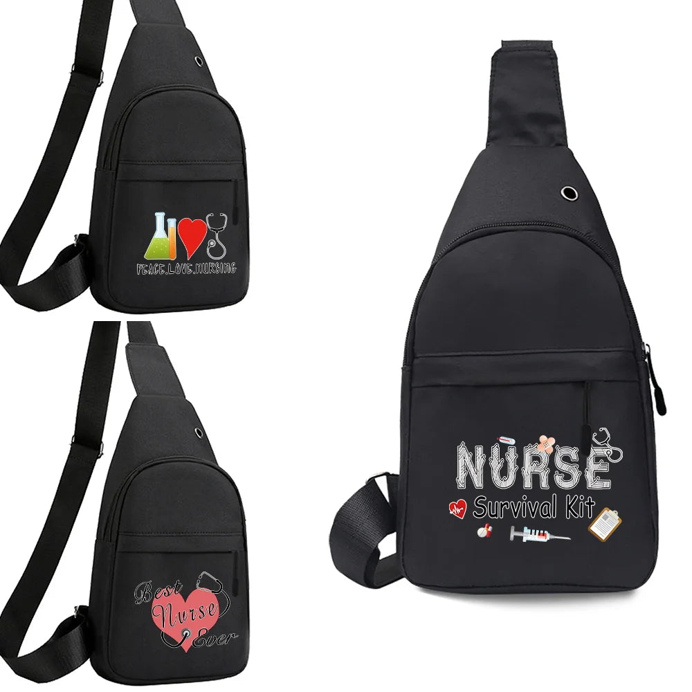 Men Women Chest Pack Casual Functional Belt Bag Belt Pouch Phone Money