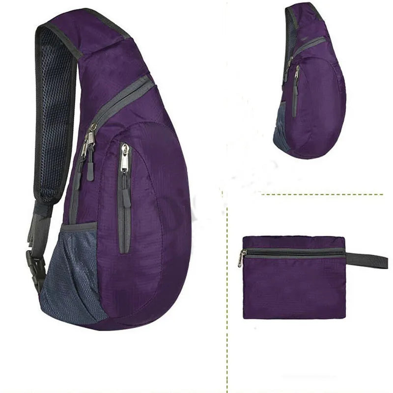 Outdoor Sport Hiking Travel Sling Chest Crossbody Bag