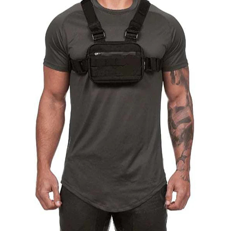 Unisex Chest Rig Tactical Harness Streetwear Waist Pack