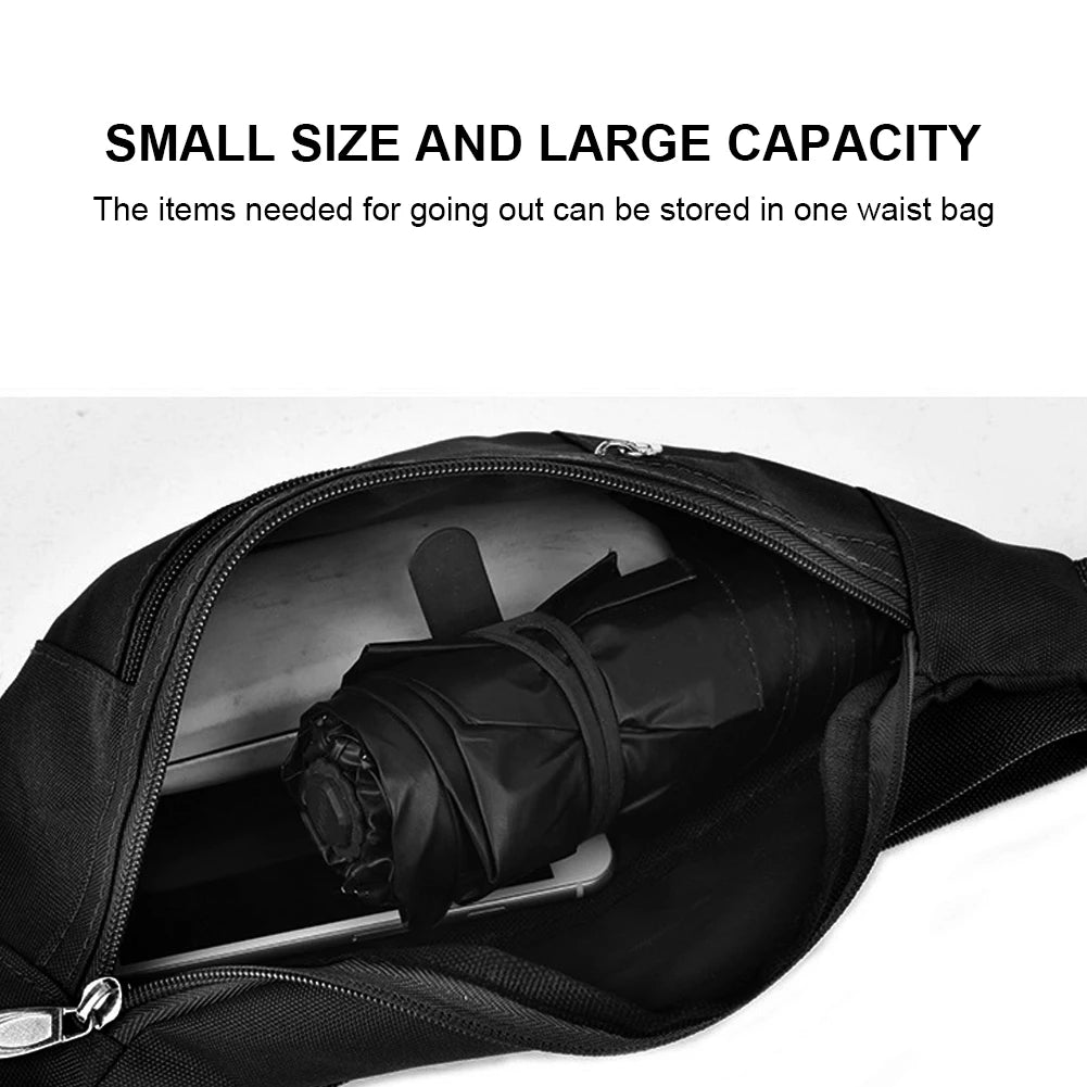 Waterproof Sport Hip Pouch Running Travel Waist Bag