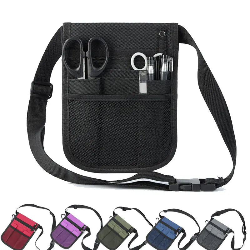 Unisex Nurse Fanny Pack Purse Waist Bag Organizer