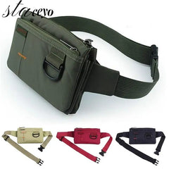 Nylon Waterproof Waist Packs Fanny Pack for Men Women