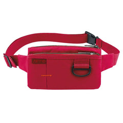 Nylon Waterproof Waist Pack 4 Pockets Fanny Pack