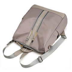 Nylon Backpack Casual Teenagers School Bags Waterproof Solid Girls Boy Bags