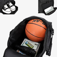 Multifunctional Sports Bag Green Duffle Bags Waterproof Luggage