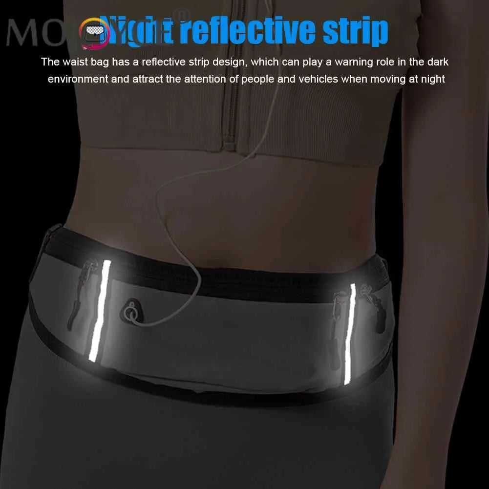 Men Women Outdoor Running Waist Bag Pocket Multifunctional Fanny Pack