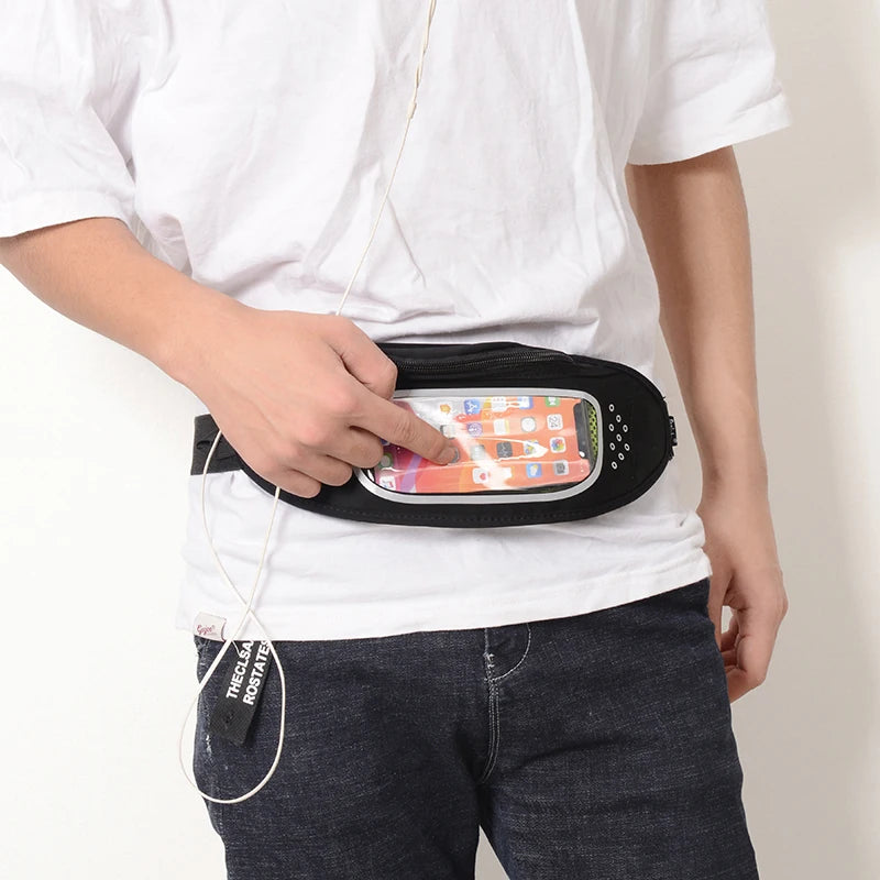 Outdoor Sports Waist Pack Fanny Pack Crossbody Wallet Belt Travel Phone Pouch Mo