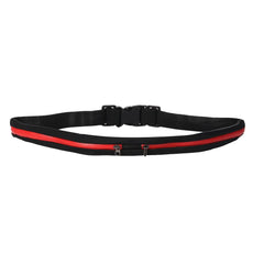 Outdoor Stretch Sports Belt Pockets Mobile Phone Bag Belly Belt Combo